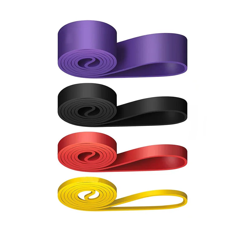 Widerstandsband-Set mit 4 Widerstandsstufen | Fitness, Crossfit und Heimtraining