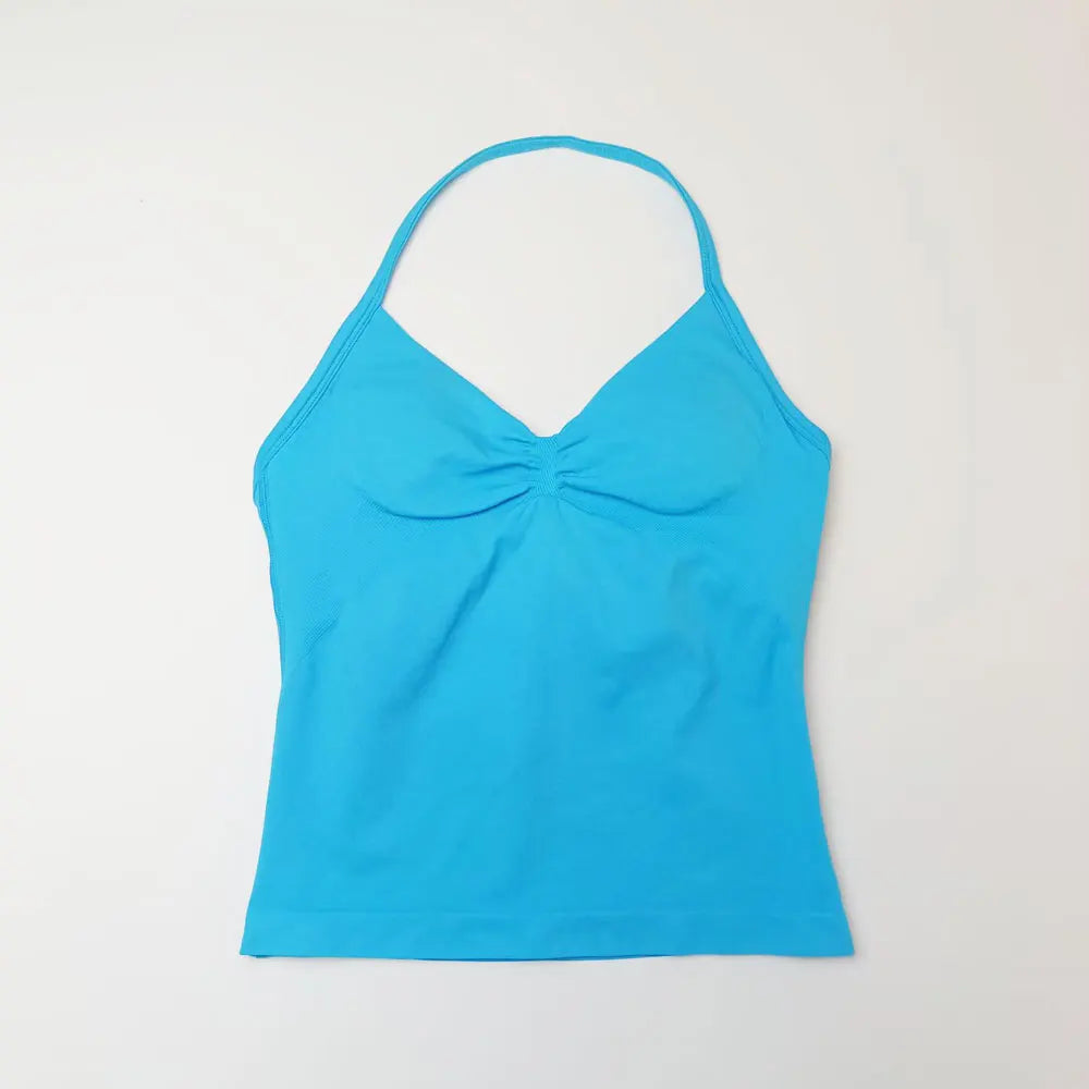 Top Deportivo Longline NCLAGEN – Sujetador de Yoga Sin Costuras