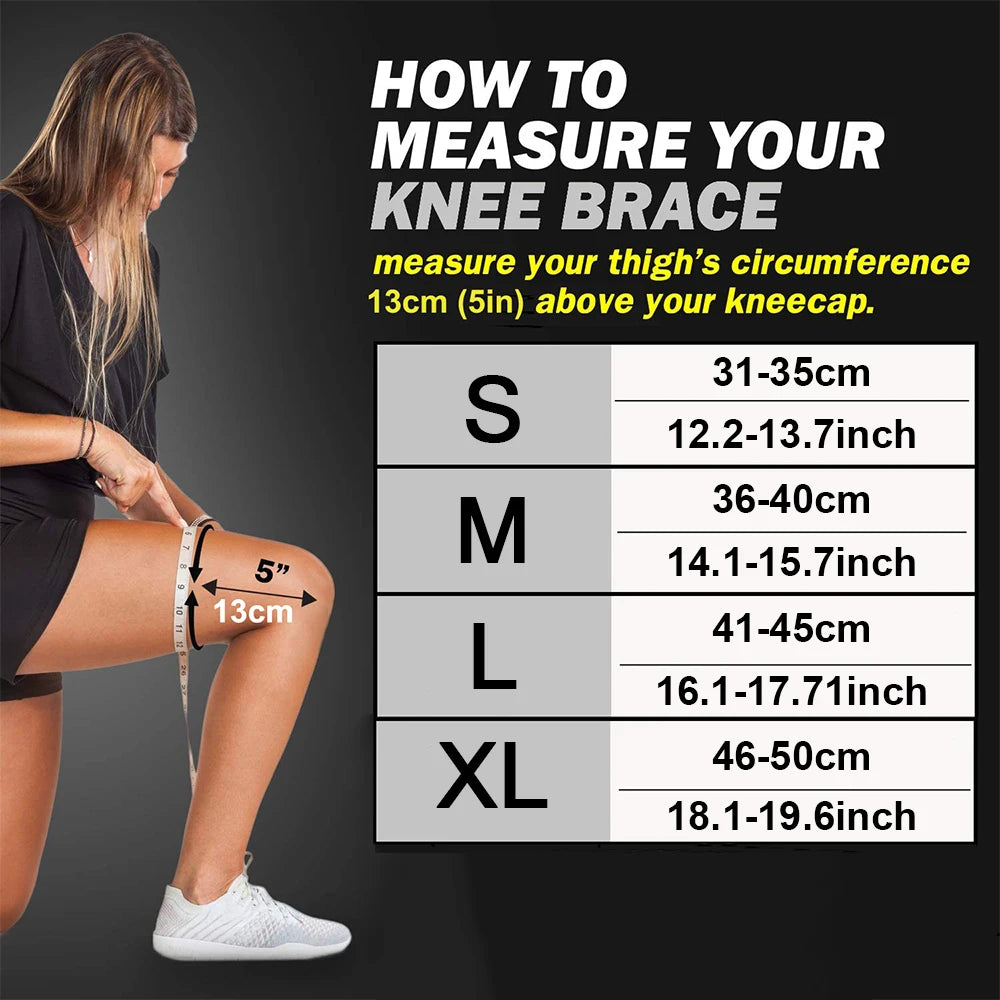 Compression Sports Knee Brace | Knee Support and Pain Relief