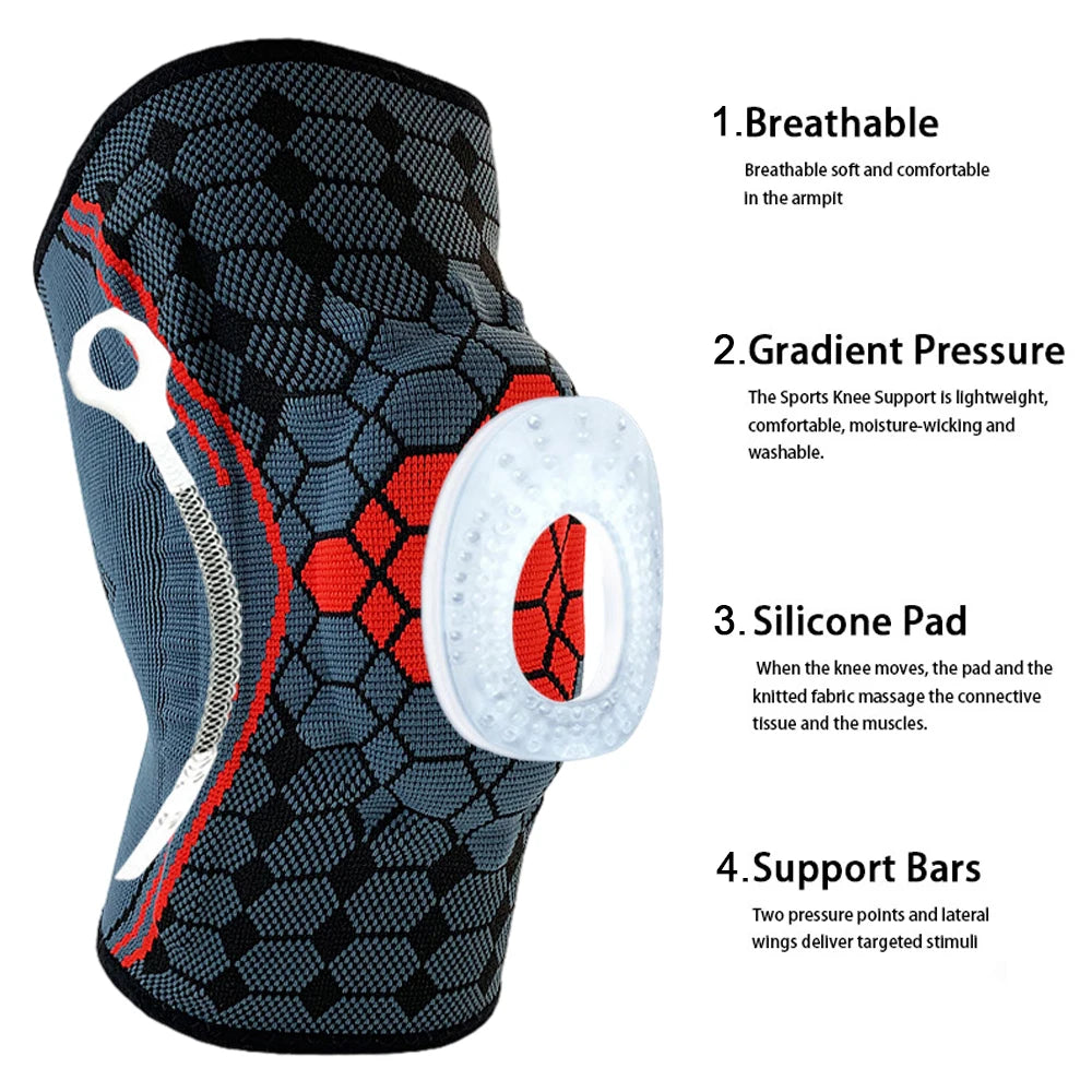 Compression Sports Knee Brace | Knee Support and Pain Relief