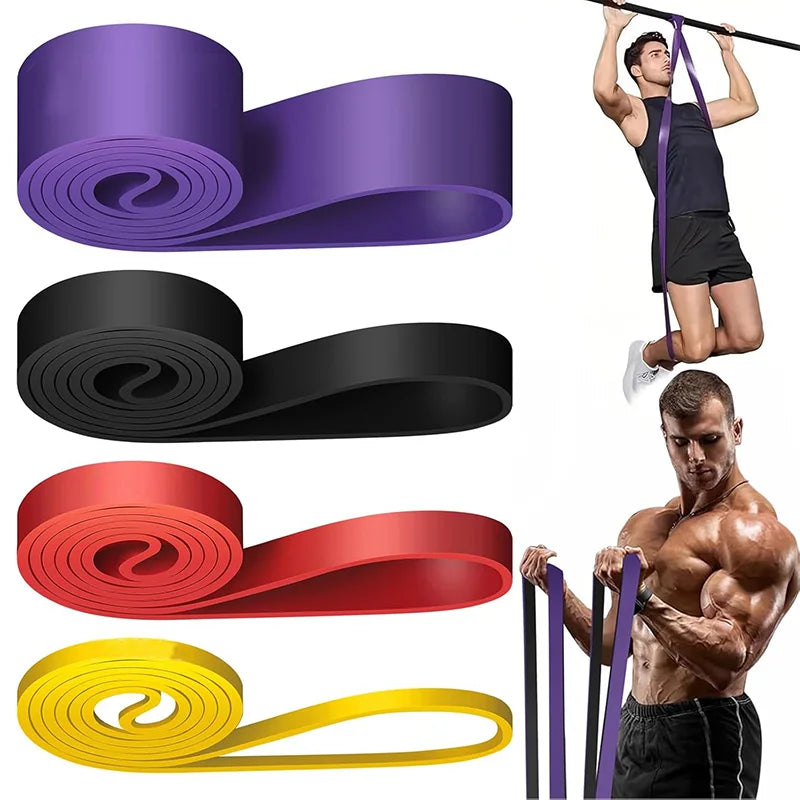 Widerstandsband-Set mit 4 Widerstandsstufen | Fitness, Crossfit und Heimtraining