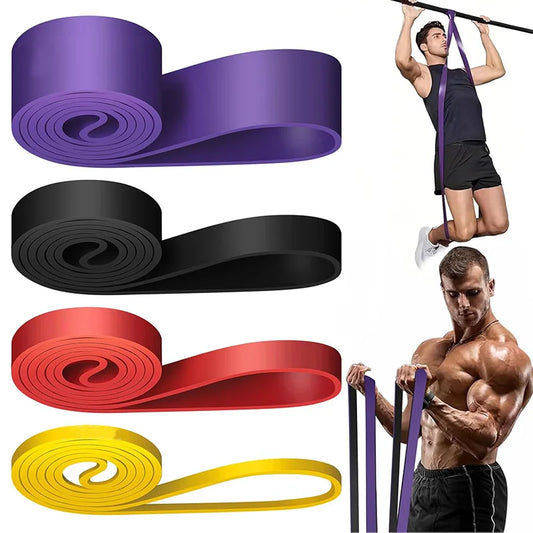 Kit de Bandas Elásticas de Resistencia 4 Niveles | Fitness, Crossfit y Entrenamiento en Casa